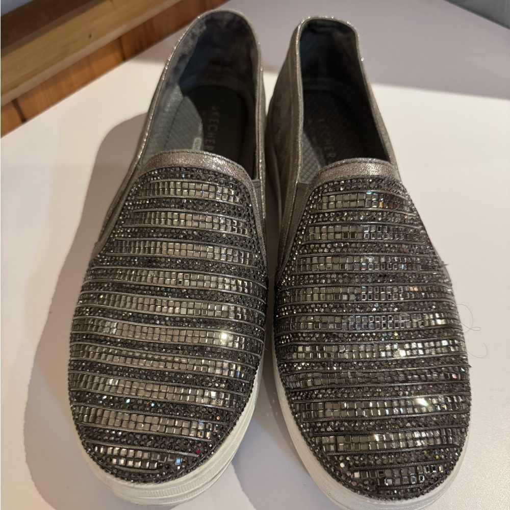 Sketchers Glitter Slip-On Shoes